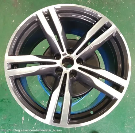 [부산 휠복원][부산 휠도색]BMW 640i 20인치 다이아몬드컷팅휠 시공 휠복원 휠수리 휠도색비용 _wheelstar 프로필 / 부산 사상 학장동