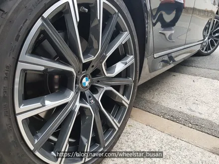 [[부산 다이아몬드컷팅][부산 휠수리]]BMW G12 730d 20인치 순정휠 다이아몬드컷팅시공 휠복원 휠수리휠도색비용 _wheelstar / 부산 사상 학장동