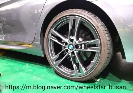 [[부산 휠수리][부산 휠도색]]BMW  640d 20인치 고스트크롬시공 휠복원 휠수리휠도색비용 _wheelstar / 부산 사상 학장동