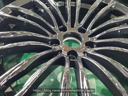 [[부산 휠복원][부산 휠도색]]BMW 5GT 19인치 순정 블랙유광 시공 휠복원 휠수리휠도색비용 / 부산 사상 학장동