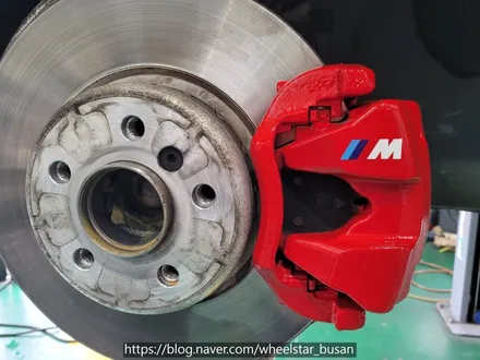 [[부산 휠복원][부산 휠도색]]BMW G30 520d 18인치 662m 순정휠 블랙 유광시공 휠복원 휠수리휠도색비용 _wheelstar / 부산 사상 학장동
