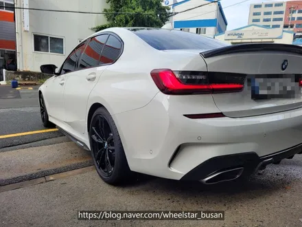 [[부산 휠복원][부산 휠수리]]BMW 340i G20 792M 19인치 순정휠 블랙유광시공 부산휠복원 부산휠수리 부산휠도색비용 _wheelstar / 부산 사상 학장동