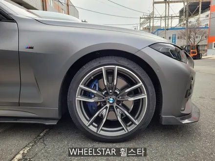 [[부산 휠도색][부산 휠복원]]BMW G22 430i 19인치 792M 순정휠 다이아몬드컷팅 시공 휠복원 휠수리 휠도색비용_wheelstar / 부산 사상 학장동