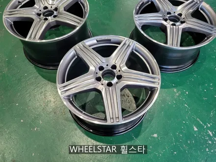 벤츠 CLS63 W218 19인치 순정휠 다이아몬드컷팅 시공 [부산휠복원 부산휠수리 부산휠도색비용]_wheelstar / 부산 사상 학장동