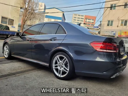 벤츠 E350 W212 18인치 순정휠 하이퍼블랙 시공 [부산휠복원 부산휠수리 부산휠도색비용]_wheelstar / 부산 사상 학장동