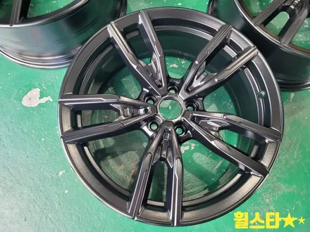 부산 휠수리 추천 | BMW M440i 순정 19인치 792M휠 블랙잭 시공 / 부산 사상 학장동