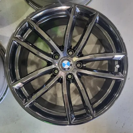 [대품+25만원]18인치 BMW G30 M스포츠 패키지 고스트크롬 휠[명품휠스토리] / 경기 시흥