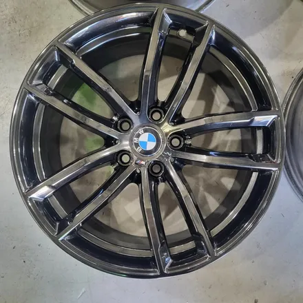 [대품+25만원]18인치 BMW G30 M스포츠 패키지 고스트크롬 휠[명품휠스토리] / 경기 시흥
