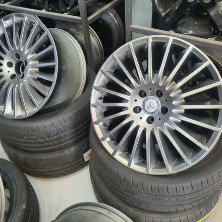 [대품+20만원]19인치 벤츠 W222 S350 고스트크롬 정품휠[명품휠스토리] / 경기 시흥