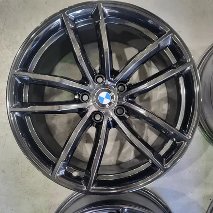 [대품+25만원]18인치 BMW G30 M스포츠 패키지 고스트크롬 휠[명품휠스토리] / 경기 시흥