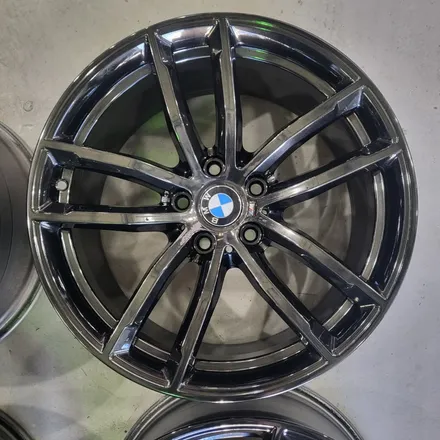 [대품+25만원]18인치 BMW G30 M스포츠 패키지 고스트크롬 휠[명품휠스토리] / 경기 시흥