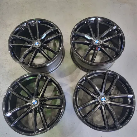 [대품+25만원]18인치 BMW G30 M스포츠 패키지 고스트크롬 휠[명품휠스토리] / 경기 시흥
