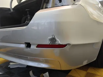 BMW 5시리즈 랩핑차광택 / 뒷범퍼랩핑은 메딕카에서 ~ / 대구 동구