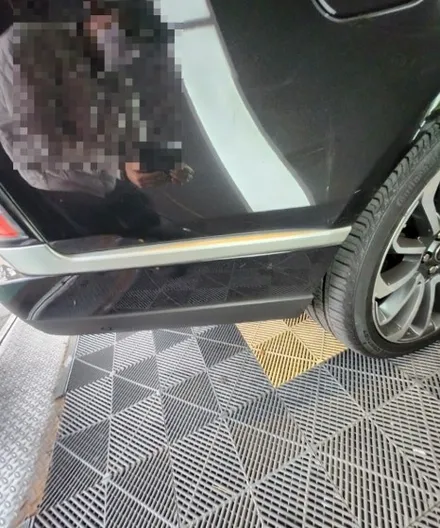 대구 크롬죽이기 레인지로버 보그 블랙으로차량 이미지 톤 다운 / 대구 동구