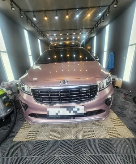 대구 카니발 하이리무진 전체 랩핑 안전하게 제거했습니다 / 대구 동구