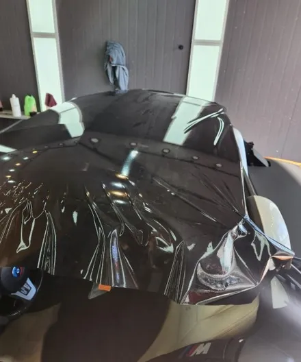 대구부분랩핑 BMW Z4,컨버터블 루프스킨 시공 / 대구 동구
