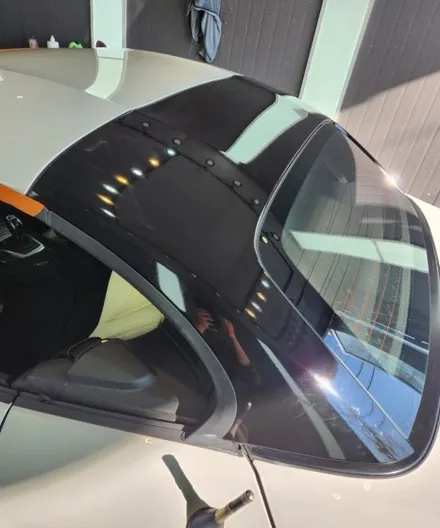 대구부분랩핑 BMW Z4,컨버터블 루프스킨 시공 / 대구 동구