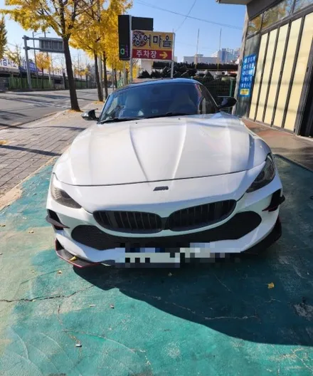 대구부분랩핑 BMW Z4,컨버터블 루프스킨 시공 / 대구 동구