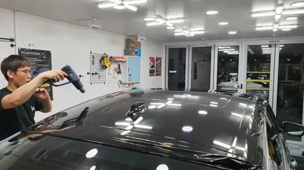 BMW 6GT 루프스킨 시공(에이버리슈프림, 택랩 글로스블랙)신호동 명지 용원 화전동 랩핑 / 부산 강서 신호동