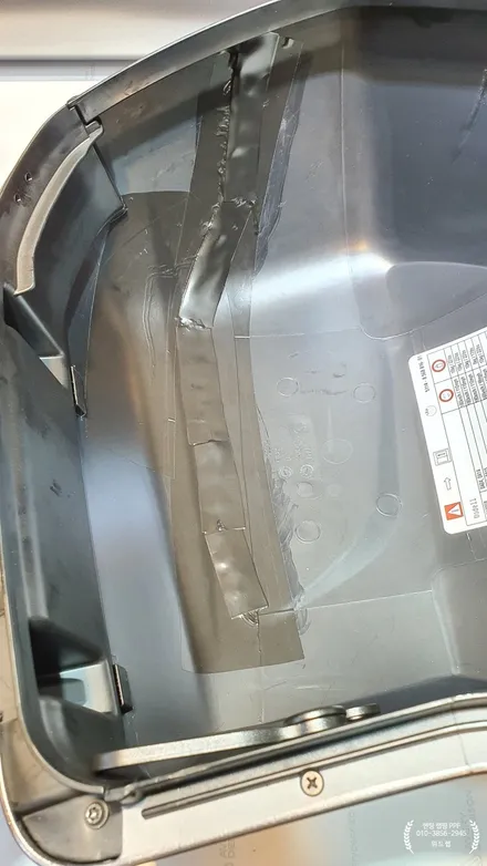 BMW 바이크 사이드 백 랩핑(에이버리 슈프림 사틴 다크 그레이)부산 신항 명지 국제신도시 신호동 랩핑 썬팅 PPF 위드랩 / 부산 강서 신호동