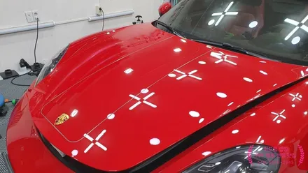 컨셉명:데드풀! 포르쉐 718 박스터 GTS 포인트 랩핑 시공!(3M 2080 유광블랙, 나이프리스)부산 경남 창원 명지 다대포 신평 장림 용원 진영 랩핑 썬팅 PPF 맛집 위드랩 / 부산 강서 신호동