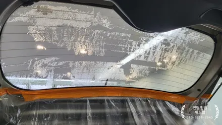 중고차 구매 후 필요한 썬팅! 모닝 썬팅 제거 및 재시공(루마 GG)부산 녹산 화전 용원 신항 썬팅 맛집 위드랩 / 부산 강서구, 김해, 창원