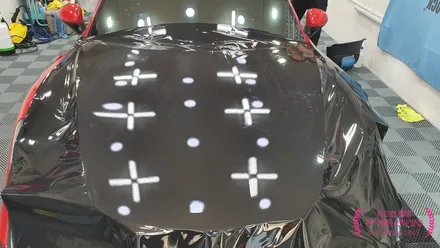 컨셉명:데드풀! 포르쉐 718 박스터 GTS 포인트 랩핑 시공!(3M 2080 유광블랙, 나이프리스)부산 경남 창원 명지 다대포 신평 장림 용원 진영 랩핑 썬팅 PPF 맛집 위드랩 / 부산 강서 신호동
