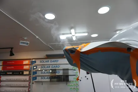 벨로스터 터보 쓰리도어! 여름준비 썬팅 썬팅제거+솔라가드 새턴 시공  부산 신항 용원 진해 진영 지사 화전 녹산 썬팅 블박 PPF 랩핑 위드랩 / 부산 강서구, 김해, 창원