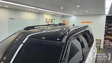 해운대에서도 찾아오는 산타페 MX5 투톤 블랙 PPF 시공(모터스킨 블랙 PPF)부산 해운대 기장 일광 송정 블랙 PPF 맛집 위드랩 / 부산 강서구, 김해, 창원