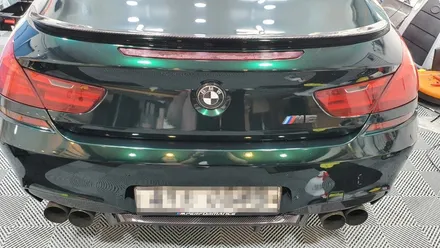BMW M6 전체 랩핑 2탄(택랩 글로스 그린블랙 실크)신호동 명지 랩핑 국제신도시 용원 썬팅 PPF 위드랩 / 부산 강서 신호동