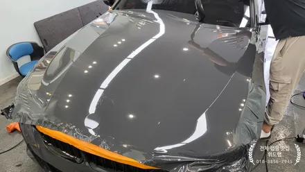 BMW 340i 순정 같은 도장면 느낌으로 전체 랩핑!(이노즈텍 슬레이트 그레이, STEK 카본 PPF)부산 해운대 송정 기장 랩핑 맛집 위드랩 / 부산 강서구, 김해, 창원
