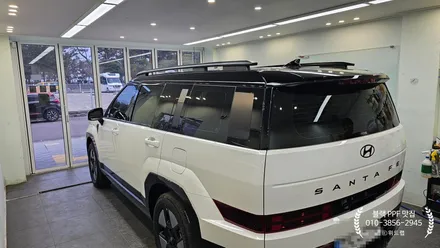 해운대에서도 찾아오는 산타페 MX5 투톤 블랙 PPF 시공(모터스킨 블랙 PPF)부산 해운대 기장 일광 송정 블랙 PPF 맛집 위드랩 / 부산 강서구, 김해, 창원