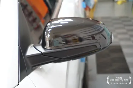 현대 코나&BMW X6 차량 변화 포인트 사이드미러랩핑 카본 PPF랩핑 부분랩핑 부산 경남 창원 명지 오션시티 장유 율하 진해 용원 PPF 랩핑 맛집 위드랩 / 부산 강서구, 김해, 창원
