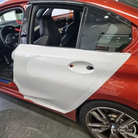 창원 랩핑｜BMW M340i 전체 랩핑 재시공(타이니봇) / 부산 강서 신호동