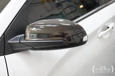 현대 코나&BMW X6 차량 변화 포인트 사이드미러랩핑 카본 PPF랩핑 부분랩핑 부산 경남 창원 명지 오션시티 장유 율하 진해 용원 PPF 랩핑 맛집 위드랩 / 부산 강서구, 김해, 창원