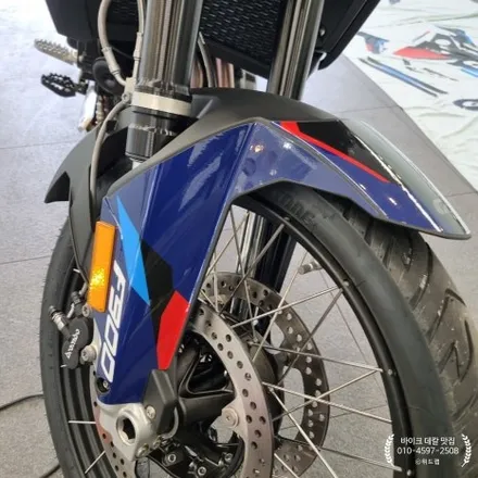 부산 바이크 데칼 시공 BMW F900 GS l 위드랩 X DAB RABBIT / 부산 강서 신호동