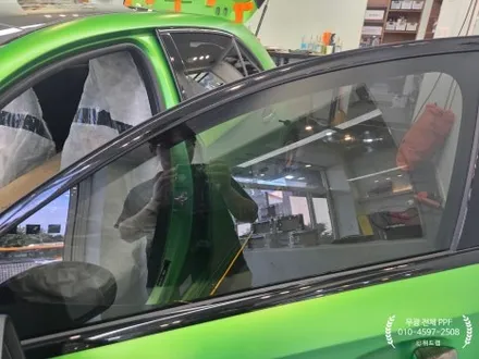 해운대 PPF 전문 위드랩 – 벤츠 A45 AMG S 리미티드 무광 PPF / 부산 강서 신호동