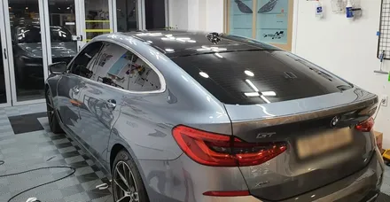 BMW 6GT 루프스킨 시공(에이버리슈프림, 택랩 글로스블랙)신호동 명지 용원 화전동 랩핑 / 부산 강서 신호동