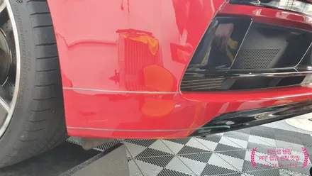 컨셉명:데드풀! 포르쉐 718 박스터 GTS 포인트 랩핑 시공!(3M 2080 유광블랙, 나이프리스)부산 경남 창원 명지 다대포 신평 장림 용원 진영 랩핑 썬팅 PPF 맛집 위드랩 / 부산 강서 신호동