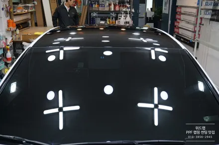 제네시스 G70 루프스킨 랩핑 제거 블랙 PPF 루프스킨 재시공 부산 강서구 에코델타시티 김해 대저 장유 율하 대동 / 부산 강서구, 김해, 창원