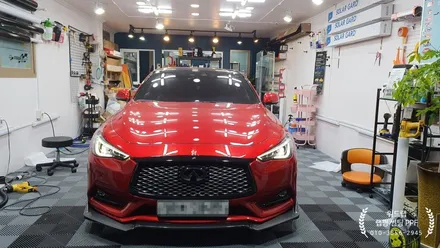 Q60S 사이드미러 카본 랩핑~! + PPF 까지?! 재방문 손님 감사합니다~(3M 4D카본 + 모터스킨 PPF)부산 경남 창원 하단 용원 다대포 랩핑 썬팅 PPF 위드랩 / 부산 강서 신호동