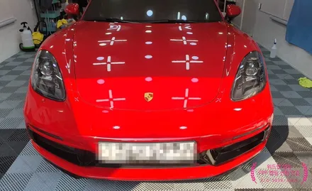 컨셉명:데드풀! 포르쉐 718 박스터 GTS 포인트 랩핑 시공!(3M 2080 유광블랙, 나이프리스)부산 경남 창원 명지 다대포 신평 장림 용원 진영 랩핑 썬팅 PPF 맛집 위드랩 / 부산 강서 신호동