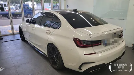 BMW 340i 순정 같은 도장면 느낌으로 전체 랩핑!(이노즈텍 슬레이트 그레이, STEK 카본 PPF)부산 해운대 송정 기장 랩핑 맛집 위드랩 / 부산 강서구, 김해, 창원