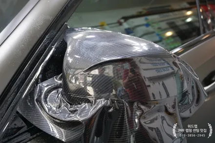 현대 코나&BMW X6 차량 변화 포인트 사이드미러랩핑 카본 PPF랩핑 부분랩핑 부산 경남 창원 명지 오션시티 장유 율하 진해 용원 PPF 랩핑 맛집 위드랩 / 부산 강서구, 김해, 창원