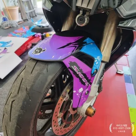 탁송으로 만난 S1000RR｜몬스터 데칼로 완성된 바이크 리뉴얼 / 부산 강서 신호동