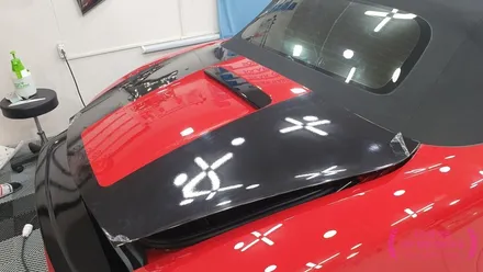 컨셉명:데드풀! 포르쉐 718 박스터 GTS 포인트 랩핑 시공!(3M 2080 유광블랙, 나이프리스)부산 경남 창원 명지 다대포 신평 장림 용원 진영 랩핑 썬팅 PPF 맛집 위드랩 / 부산 강서 신호동