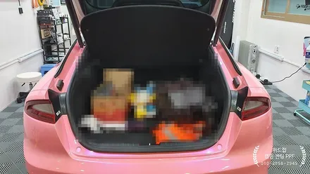 남자는 핑크..맞죠?! 스팅어 택랩 와일드 헤더 핑크 풀 랩핑(택랩 DS05G)부산 경남 창원 김해 녹산 다대포 하단 명지 랩핑 썬팅 PPF 맛집 위드랩 / 부산 강서 신호동