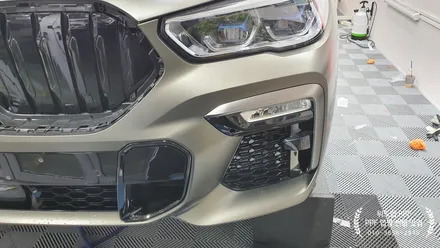 탱크로 변신! BMW X6 M40i 전체 무광 PPF 시공, 카본루프스킨(모터스킨 PPF, STEK 카본 PPF)부산 경남 명지 오션시티 국제신도시 신호동 용원 PPF 맛집 위드랩 / 부산 강서 신호동