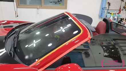 컨셉명:데드풀! 포르쉐 718 박스터 GTS 포인트 랩핑 시공!(3M 2080 유광블랙, 나이프리스)부산 경남 창원 명지 다대포 신평 장림 용원 진영 랩핑 썬팅 PPF 맛집 위드랩 / 부산 강서 신호동