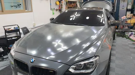 BMW M6 전체랩핑 제거+ 재작업 1탄(택랩 글로스 그린블랙 실크)명지 신호동 랩핑 국제신도시 용원 썬팅 PPF 위드랩 / 부산 강서 신호동